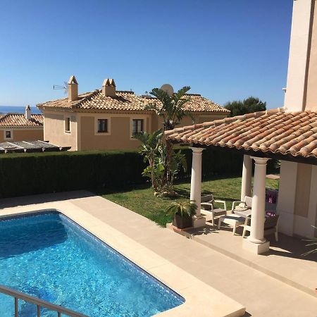 Villa Sierra Cortina Vistas Al Mar Alicante Exterior foto
